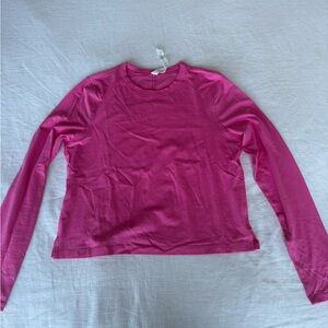H&M Pink Long Sleeve Top